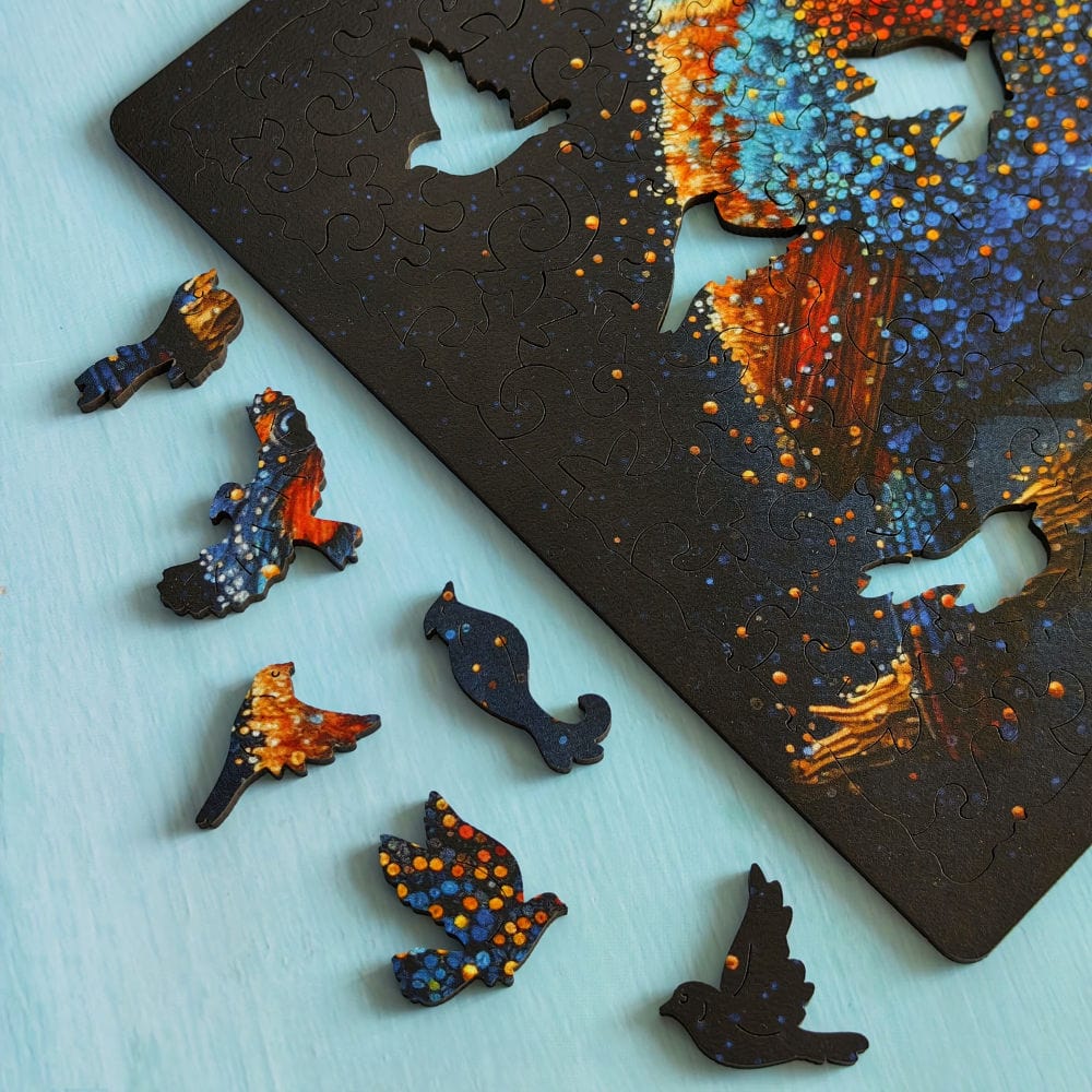 Unidragon Puzzle One Size — 5.5x5.5" — 100 pcs Birdy
