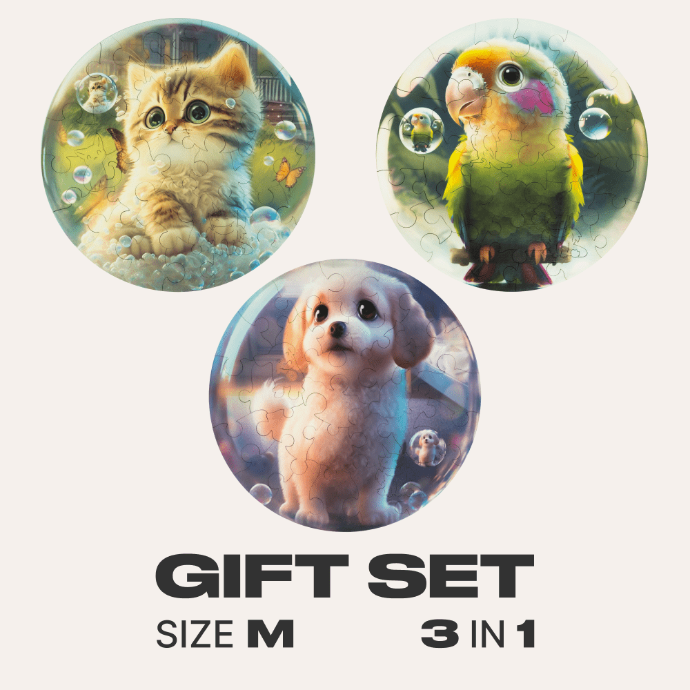 Unidragon Puzzle One Size Bubblezz Gift Set #1