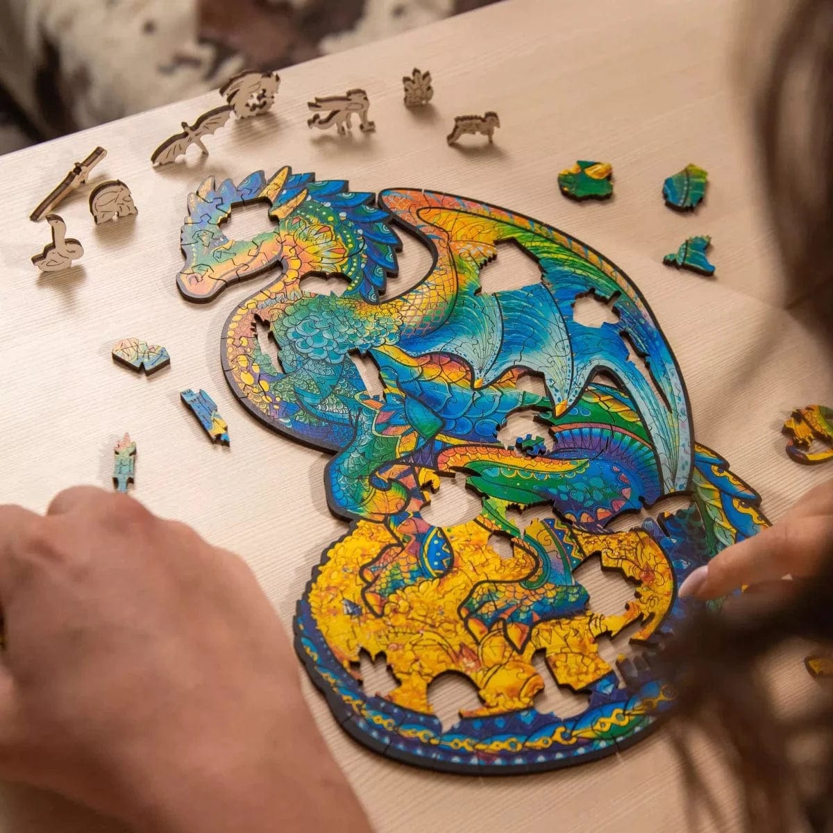 Unidragon Puzzle Guarding Dragon