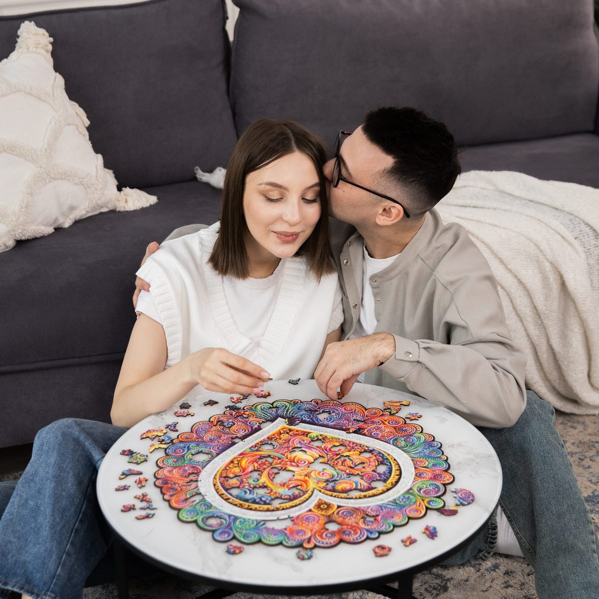 Unidragon Puzzle Mandala Conscious Love