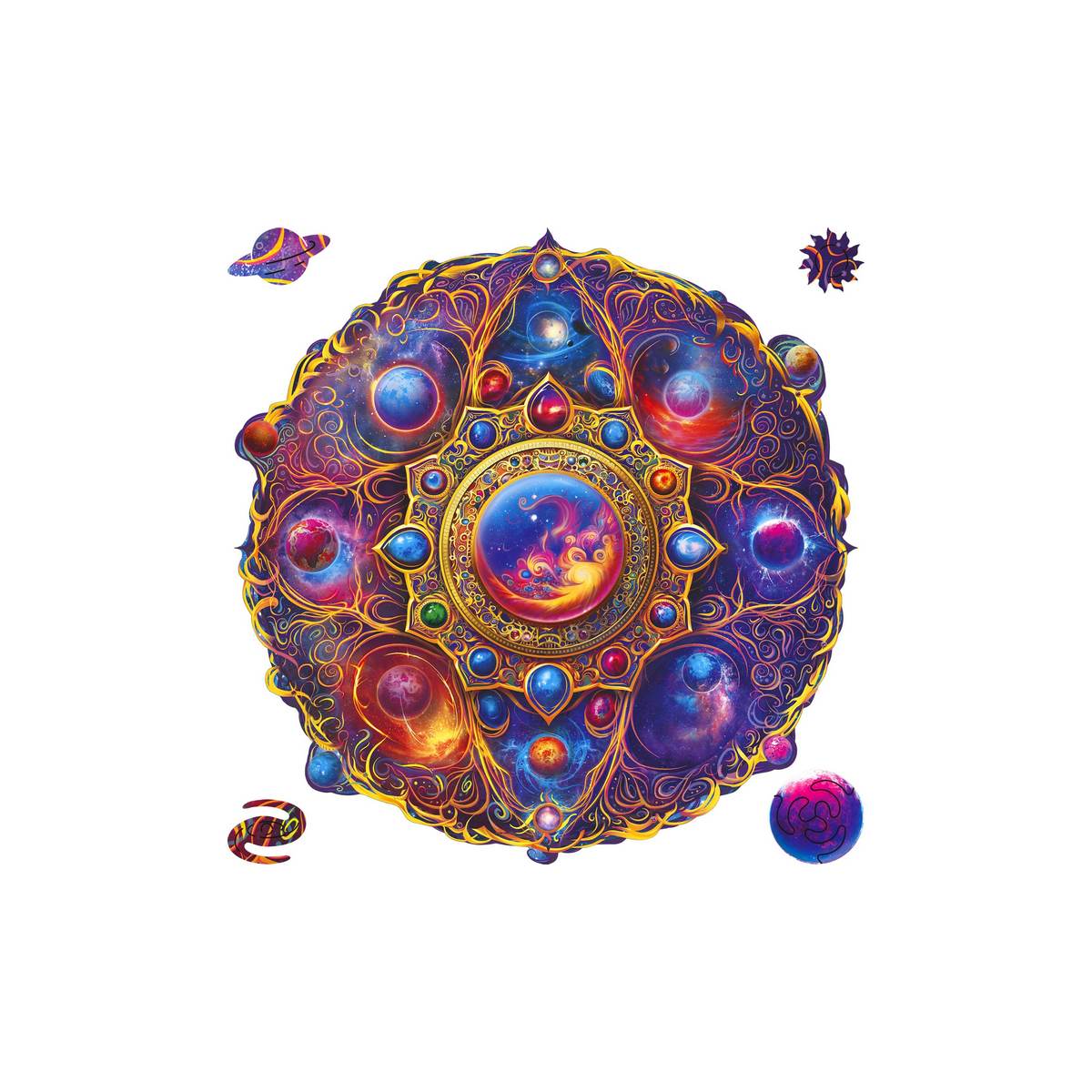 Unidragon Puzzle Mandala Space Dreams