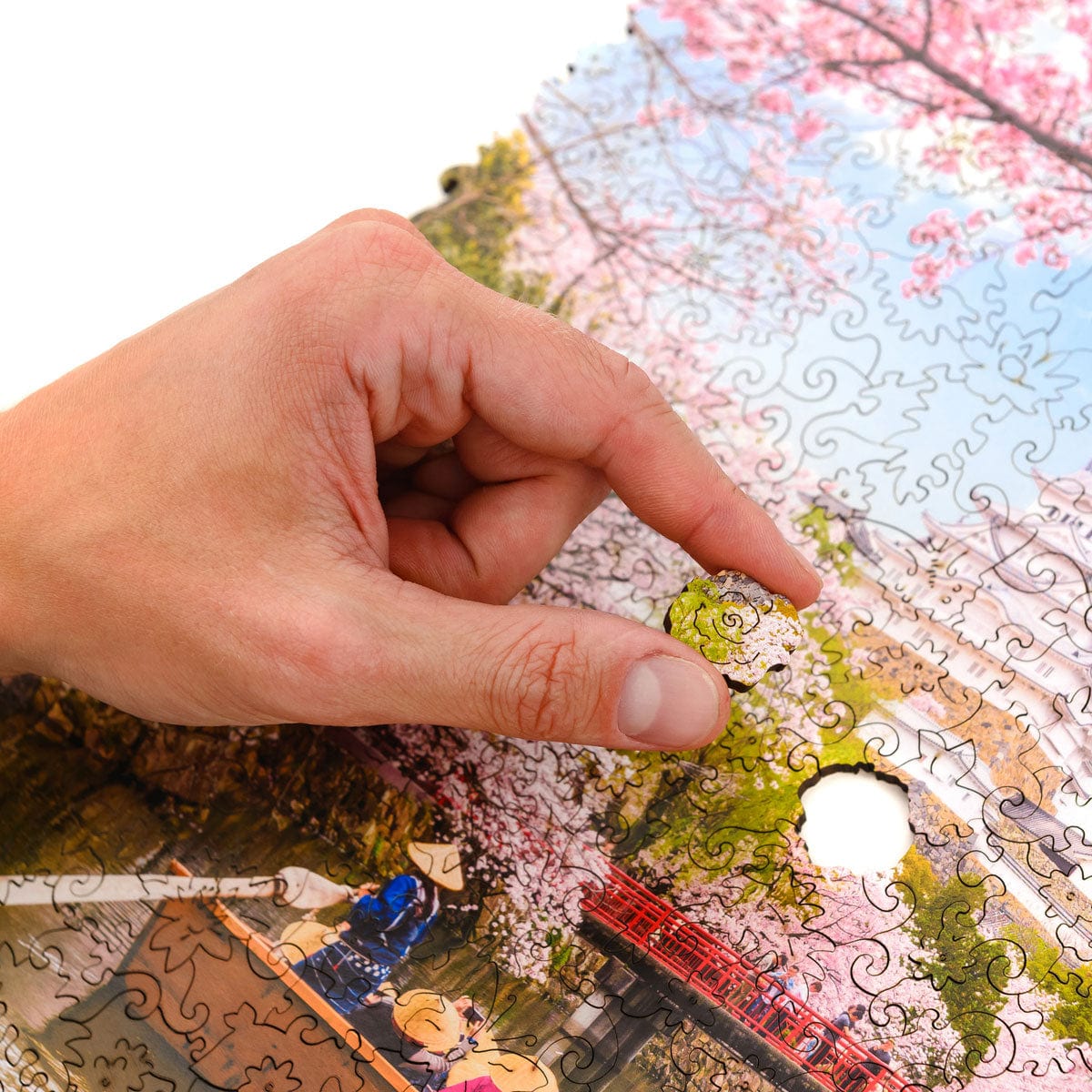 Unidragon Puzzle Size S Nature Gift Set #3 (Mountain, Sakura)