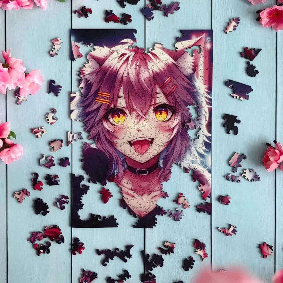 Unidragon Puzzle One Size — 9x12.2" — 250 pcs Neko Chan