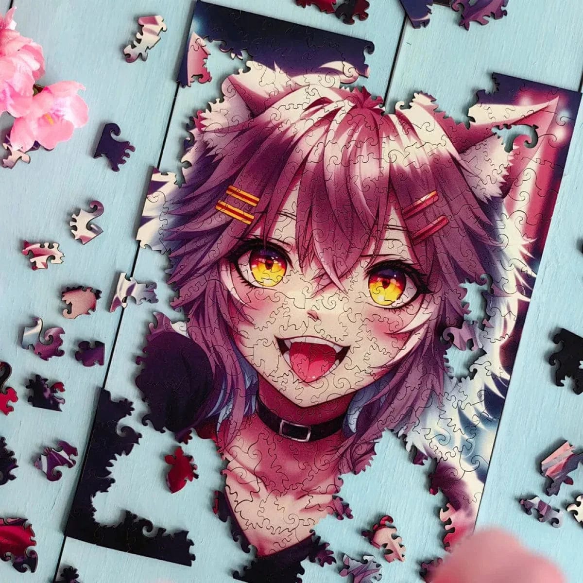 Unidragon Puzzle One Size — 9x12.2" — 250 pcs Neko Chan