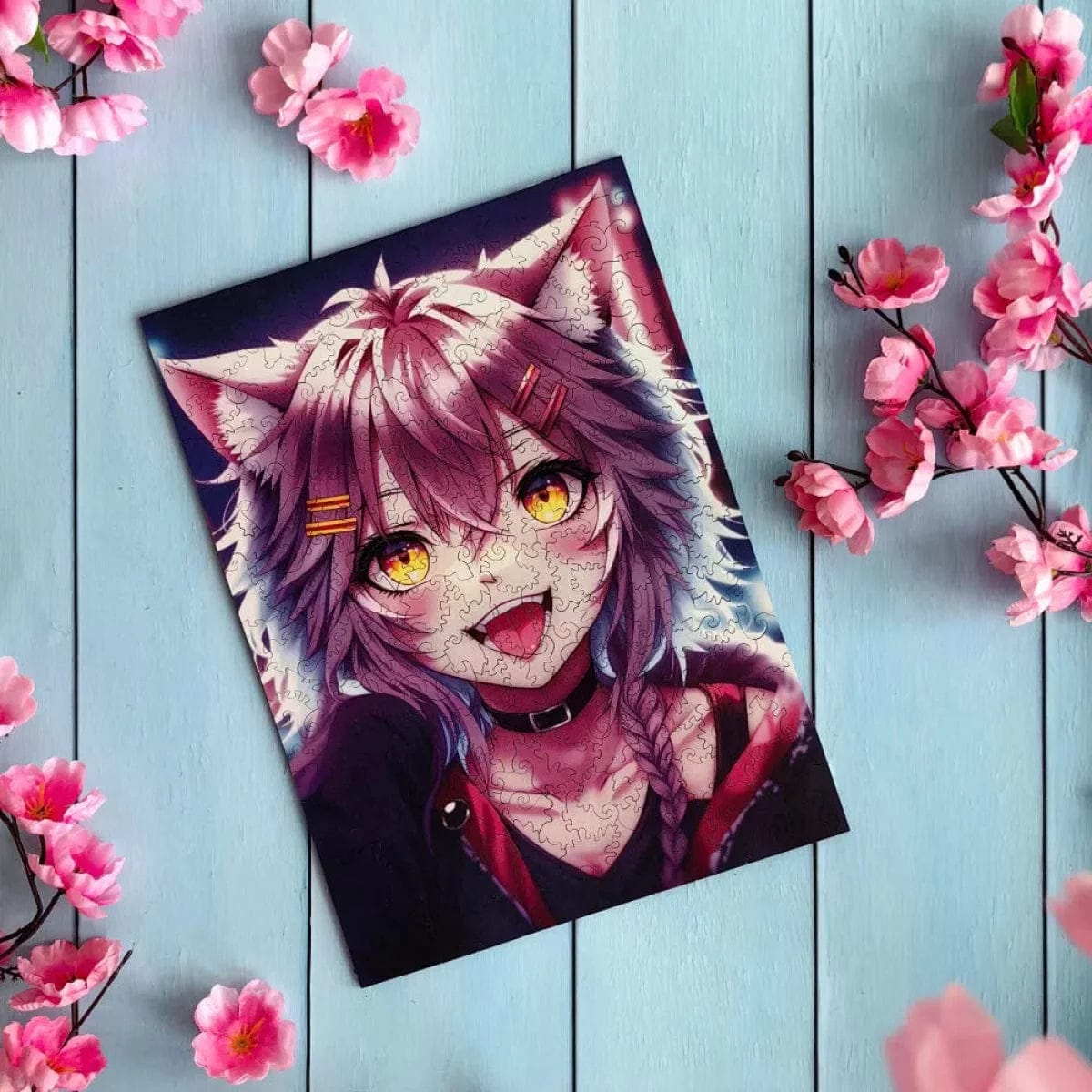 Unidragon Puzzle One Size — 9x12.2" — 250 pcs Neko Chan