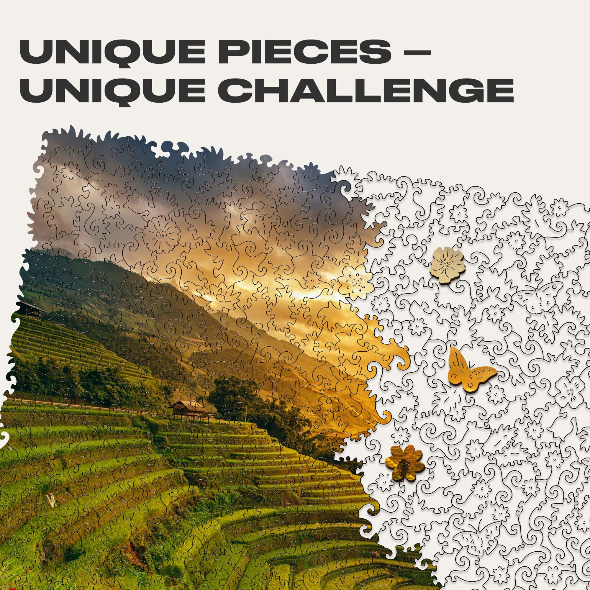 Unidragon Puzzle Rice Fields