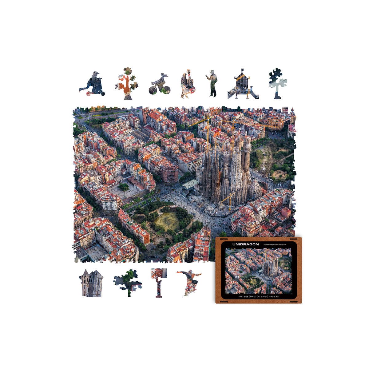 Unidragon Puzzle Sagrada Familia