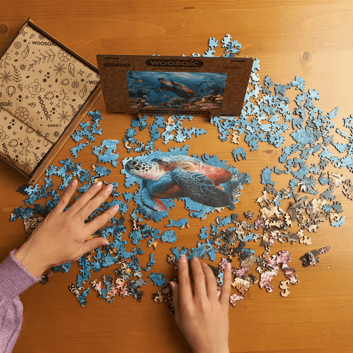 Unidragon Puzzle Shimmering Turtle