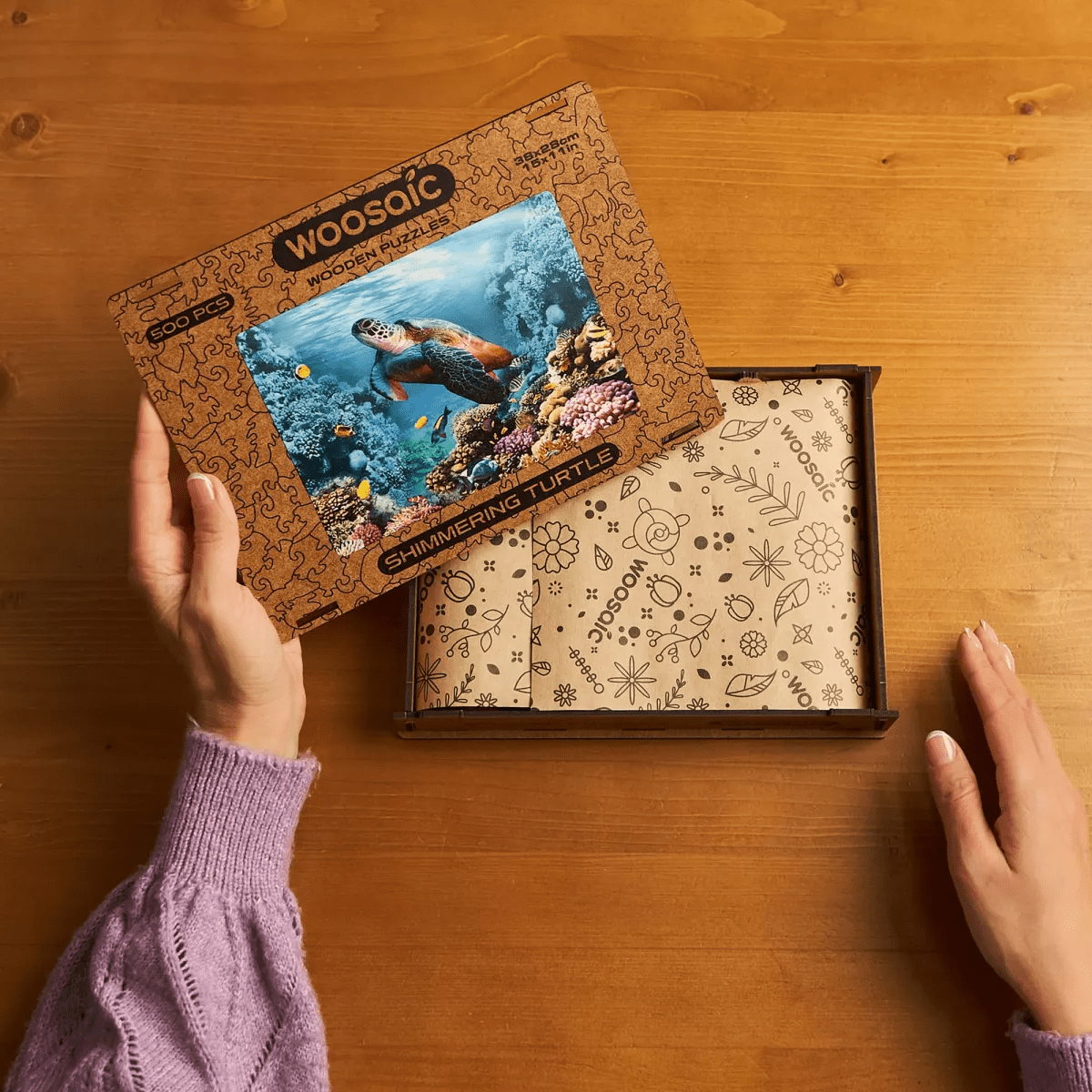 Unidragon Puzzle Shimmering Turtle