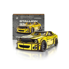 Unidragon Puzzle One Size — 25.5x11x7.5 cm — 248 pcs Stallion GT Yellow