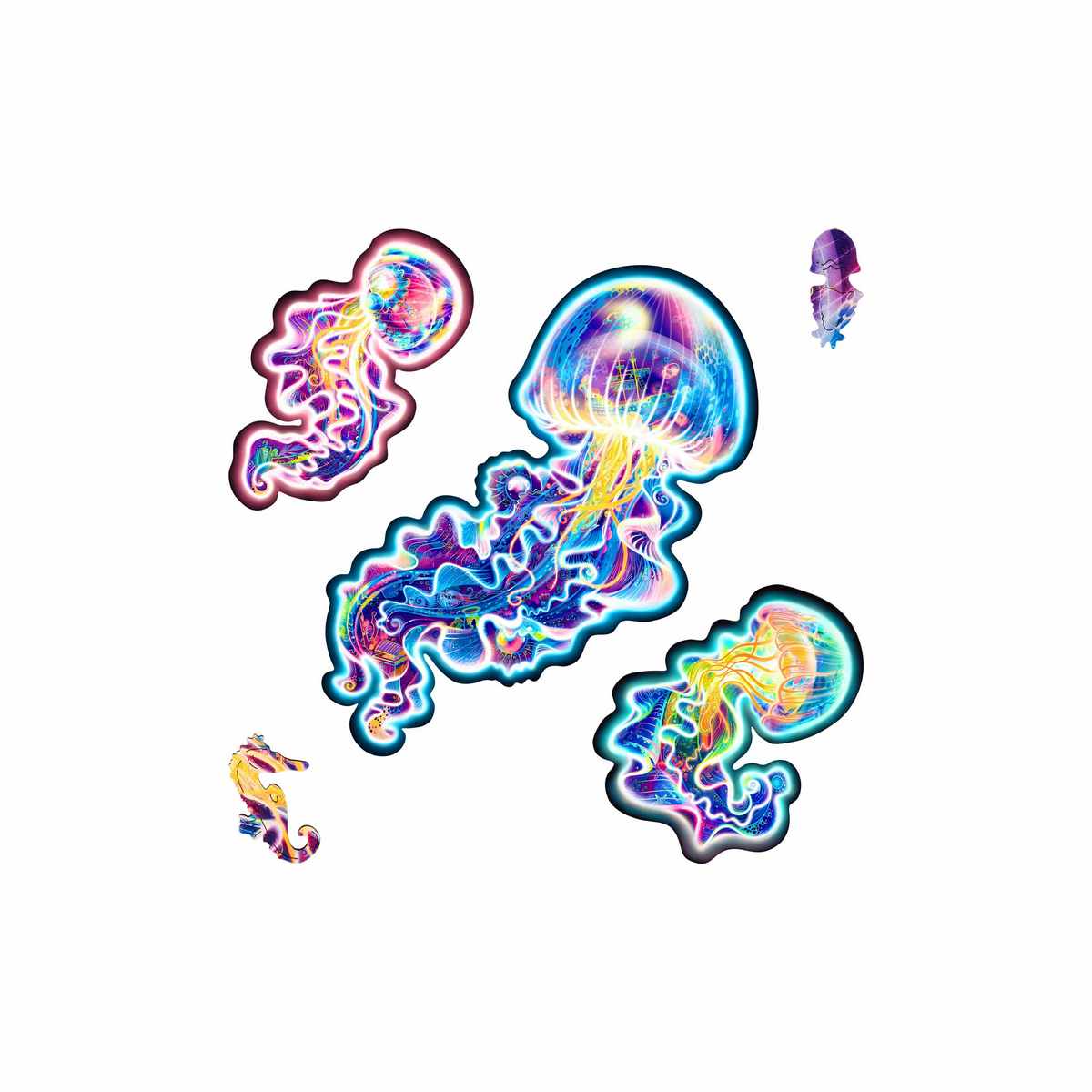 Unidragon Puzzle Wandering Jellyfish