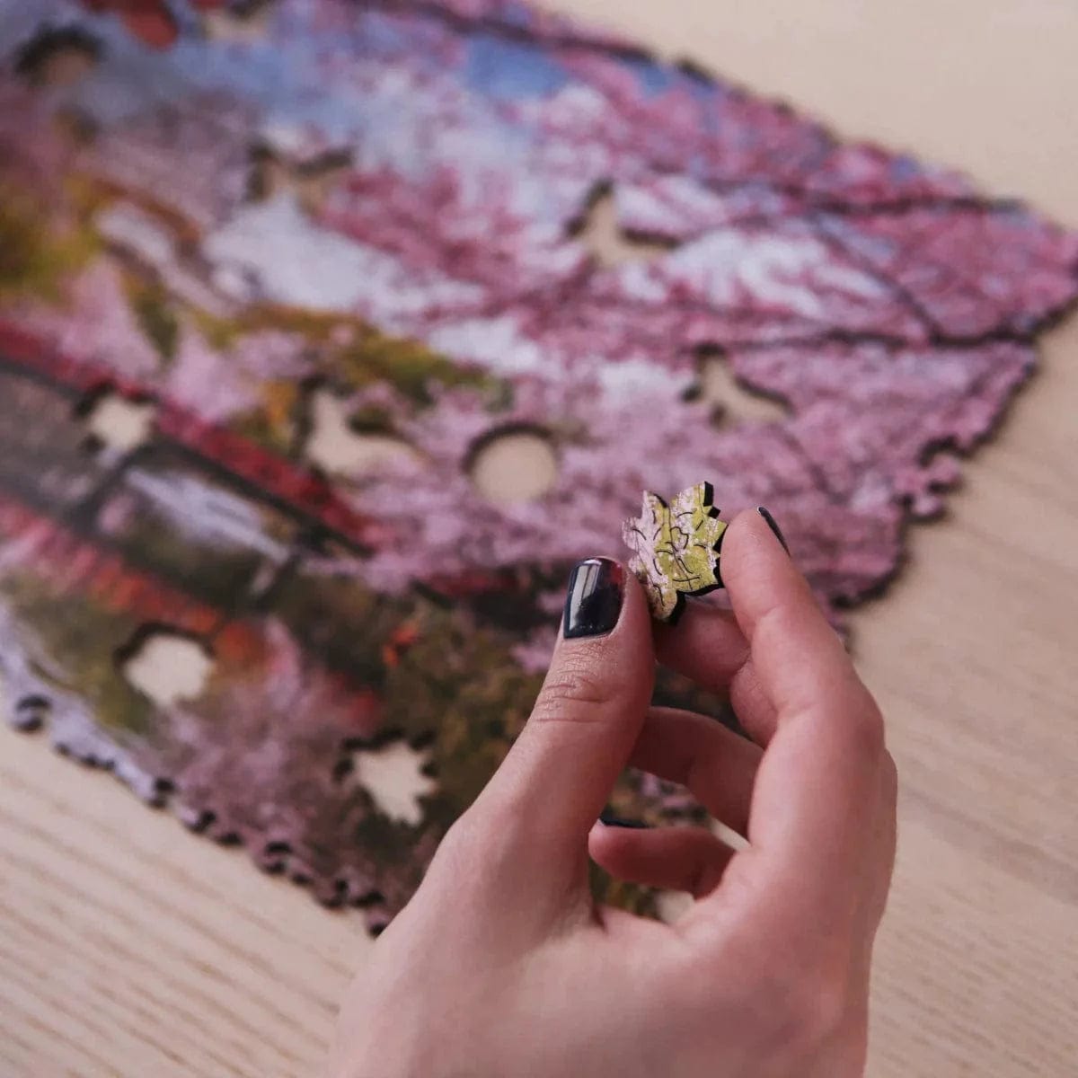 Unidragon Puzzle Royal Size — 23.6х17.3" — 1000 pcs WOOSAIC Sakura Limited Edition